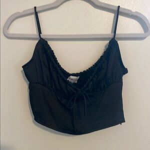 Princess Polly Black Women's Crop Top | 6